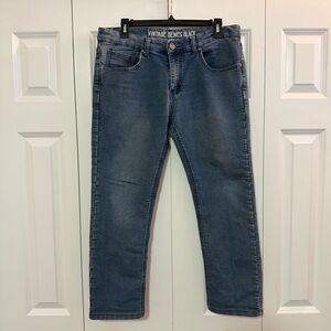 Vintage Blue Slim Men's Jeans